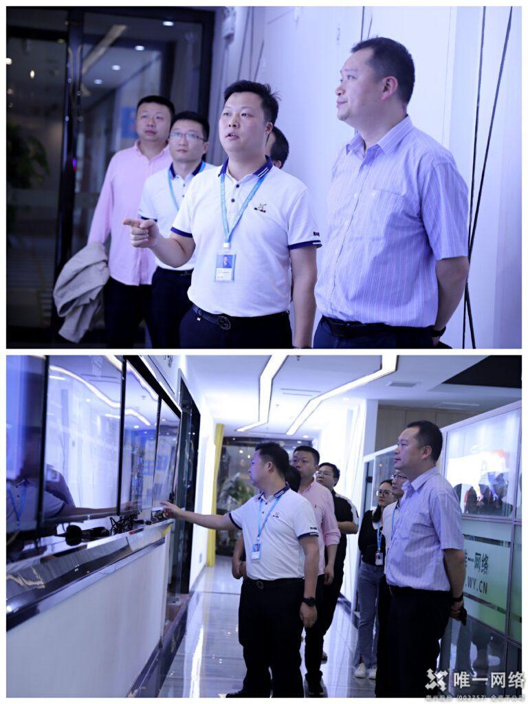 湖南电信领导一行到访壹号娱乐 共商合作与发展