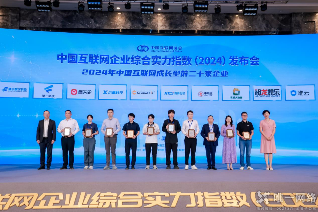 唯云网络:荣耀加身,砥砺前行